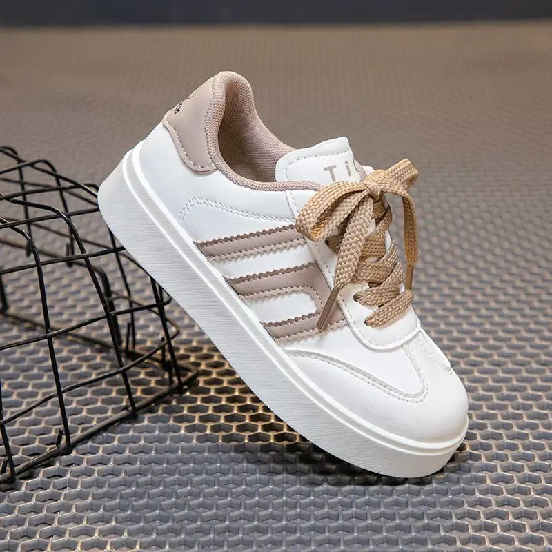 BOMBBEAR GAJIAN SALE 7.7 YNSS2203 Sepatu Sekolah Anak Dengan Fashion Sneakers bahan Strap Velcro Variant Tali Sepatu Kulit Sintesis Premium, Nyaman Lentur Ringan Desain Ergonomis untuk Aktivitas Aktif Si Kecil! warna Hitam Coklat Merah Ungu size 26-37 4
