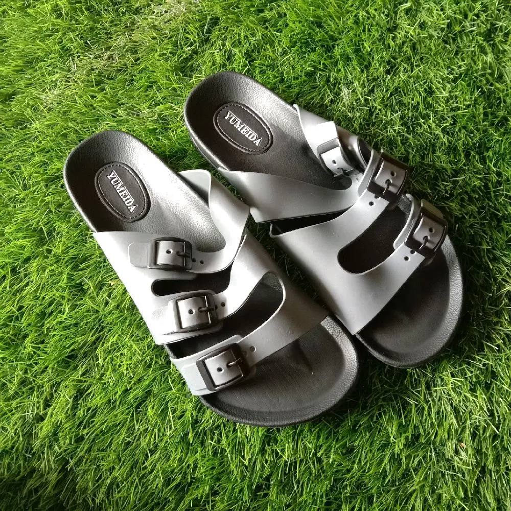 Sandal  Yumeida GT-9071 L sandal kokop karet dewasa anti air Coklat Hitam Pria