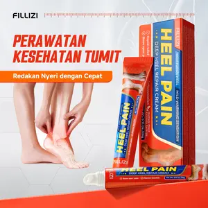 FILLIZI Deep Heel Repair Cream Relieve Heel Pain Meredakan Nyeri Tumit, Plantar Fasciitis & Taji Tulang Dirancang Khusus Nntuk Masalah Tumit