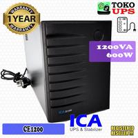 Gambar UPS TKDN : UPS ICA CE1200 1200VA 600W AVR Garansi Resmi - Bubble dari TokoUPS Kota Administrasi Jakarta Pusat 3 Tokopedia