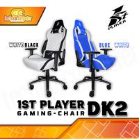 Gambar KURSI GAMING 1ST PLAYER DK2 Gaming Chair 3D Armrest - Blue-White dari Techno Computer Bali Kota Denpasar 1 Tokopedia