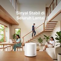 Gambar TP-LINK DECO X20 ( 1 PACK ) AX1800 Whole Home Mesh Wi-Fi 6 Tplink X 20 dari Officiall Brands Kota Administrasi Jakarta Barat 5 Tokopedia
