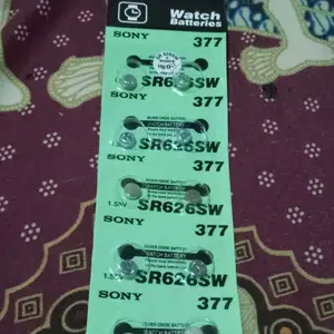 1 Lembar isi 10 Pcs Battery Jam Tangan SR626SW /377 Batteray Baterai Batu Jam Tangan Original Tahan Lama Watch