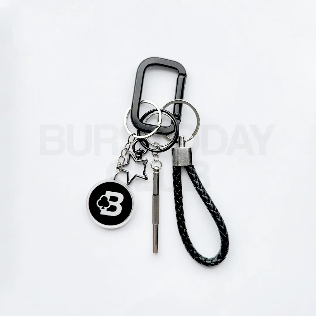 Carabiner Keychain Gantungan Kunci "B-CLUB" - Burstoday Club
