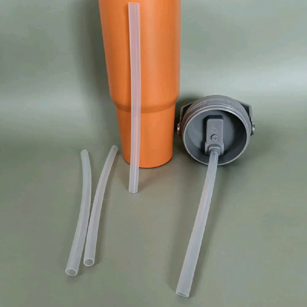Sedotan Silikon food grade untuk Botol Tumbler 900 - 1000ml BPA Free Panjang 20cm Aman untuk Kesehatan dan Kenyamanan Minum