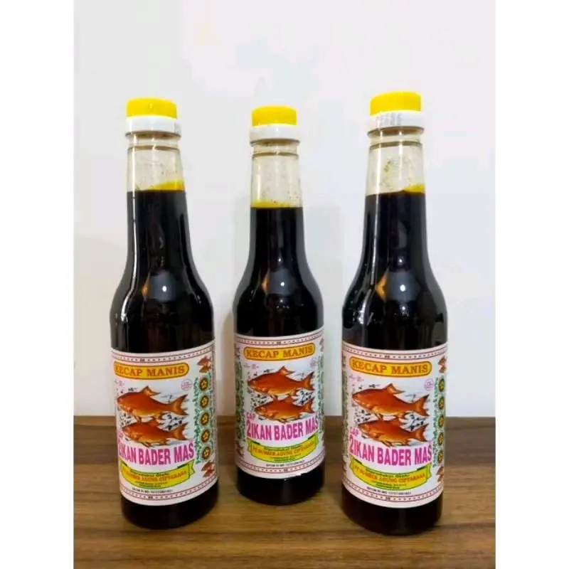 KECAP MANIS cap 2IKAN MAS BADER (KECAP BADER) 3
