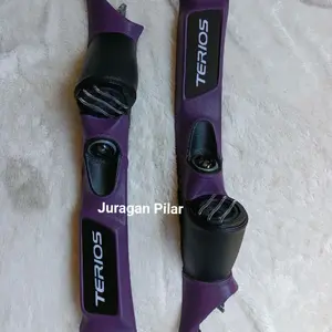 Pilar 3 way rush terios fullset dengan speaker tweeter dan midrange