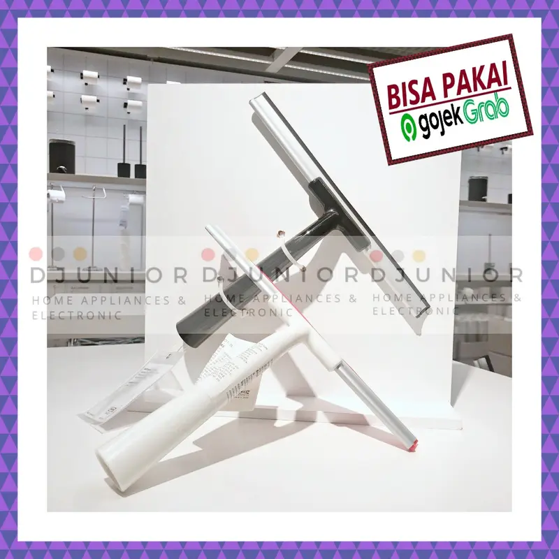 LILLNAGGEN KARET PEMBERSIH KACA CERMIN JENDELA / LAP WIPER KACA SQUEEGEE - LIVIN 0