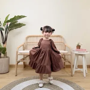 ELSA DRESS-Dress anak bahan rayon premium untuk anak usia 1-10 tahun
