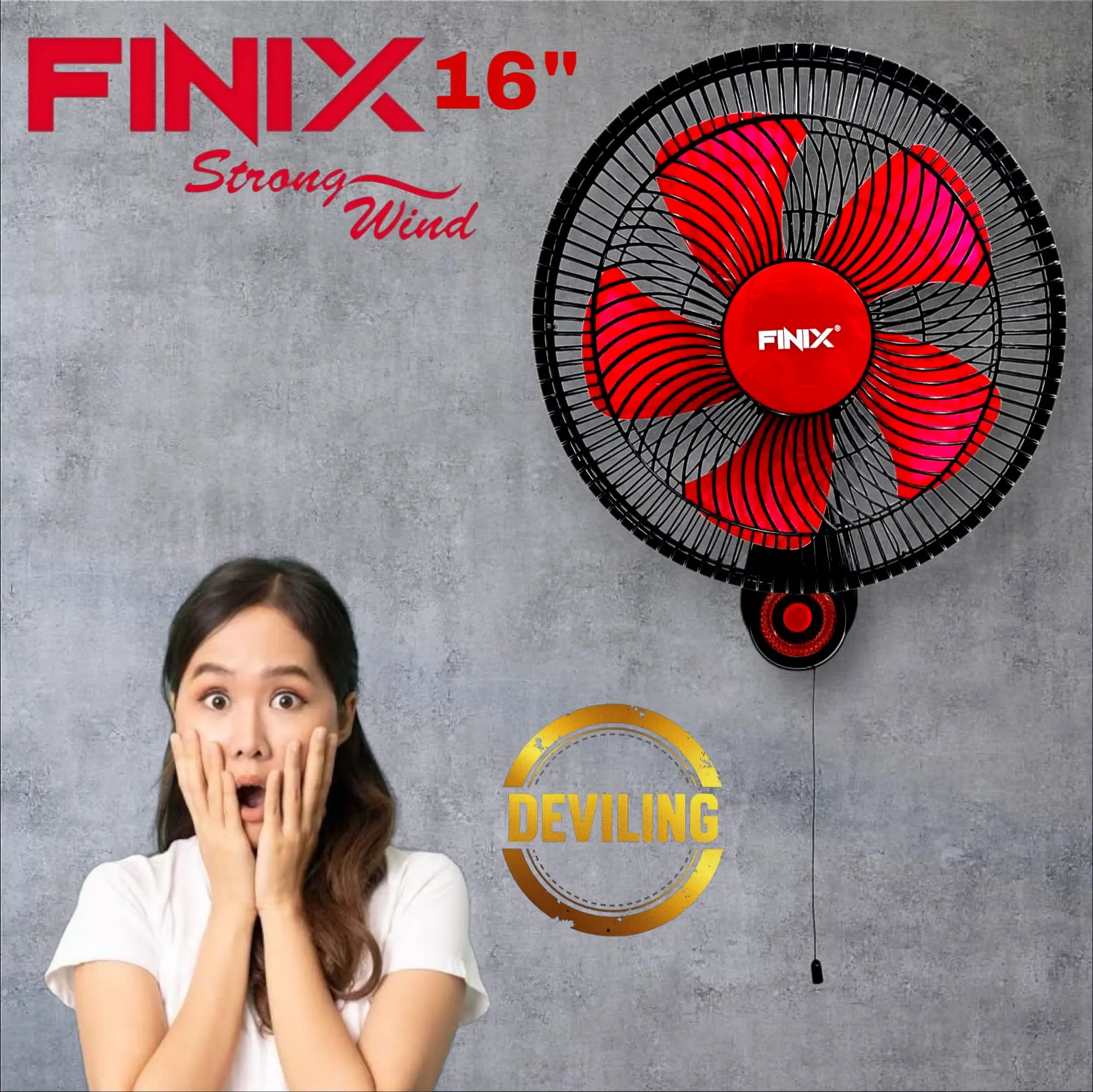 Kipas Angin FINIX l SNI l BERGARANSI l