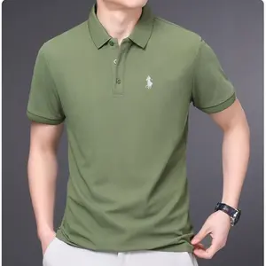 Polo Shirt Pria kaos kerah pria lengan pendek Terlaris kaos polo bordir
