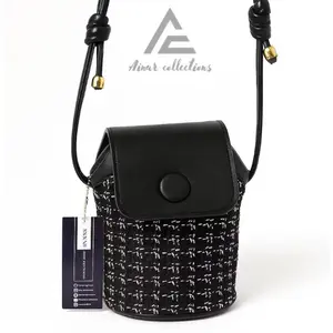 ￼Ainarshop48 - LISA BAG TAS SELEMPANG WANITA POUCH HP / TAS HP WANITA / SLING BAG WANITA TERBARU / TAS SELEMPANG MINI WANITA Kanvas