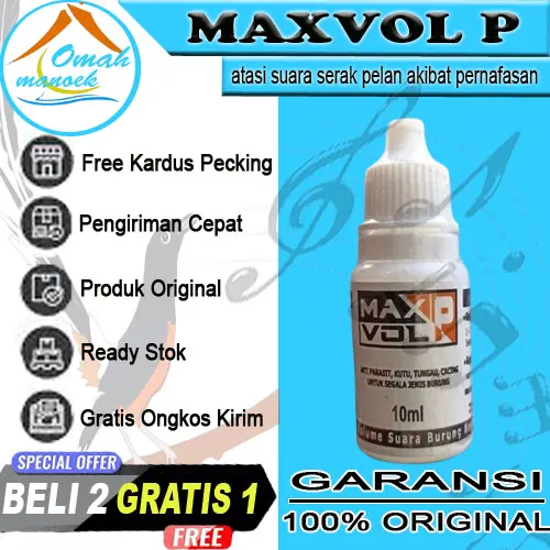 MAX VOL - P BY UMPAMANE KICAU Burung Kicau Suara Kurang Keras Akibat Pernafasan Dan Lainya 0