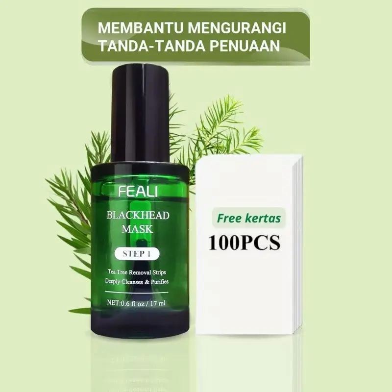 Feali Blackhead Remover Mask Step 1 Masker Komedo Peel Off