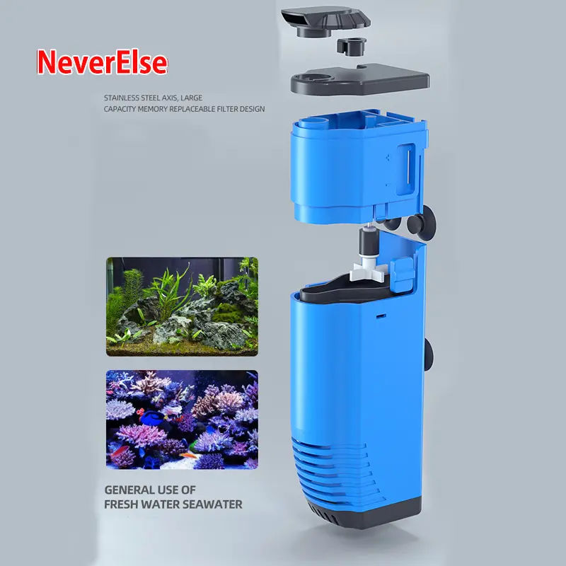 3 Style Aquarium Surface Oil Film Remover, Fishtank Water Protein Skimmer, Aquarium Filter Pump, Rain Type Built-in Filter waterfall stream, submersible water pump, aquarium accessories, fishbowl fishpond, filter for aquarium, air oxygen increase