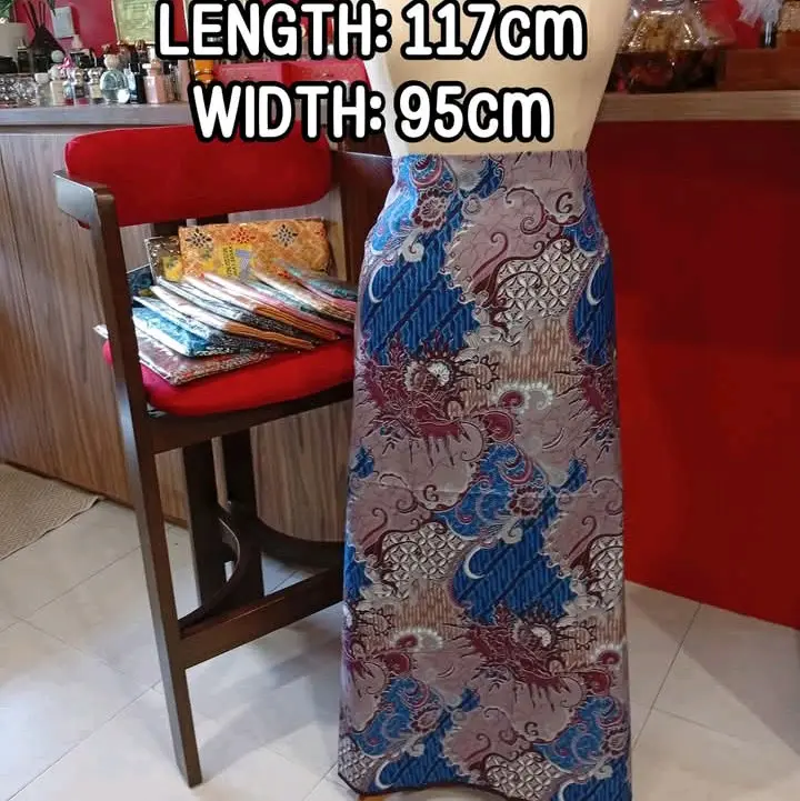 KAIN BATIK CANTIK SARONG, LENGTH 117CM, COTTON