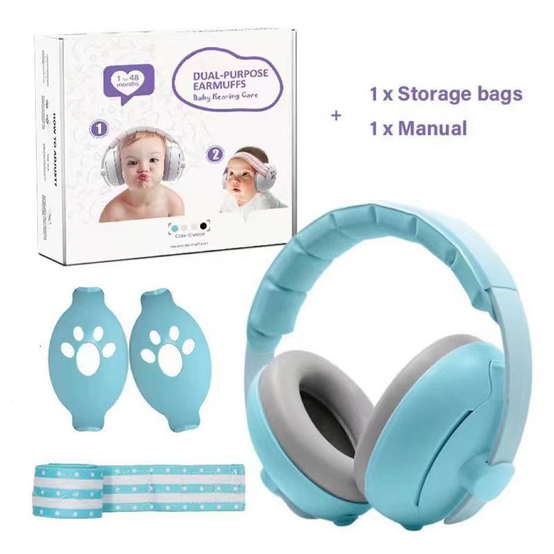 Product Introduction of [MOTTSS] VERSION 2 UP MUFFY BABY HEARING PROTECTION EARMUFFS EAR MUFF FOR TRAVEL TODDLERS AIRPLANE EVENTS CARS 7