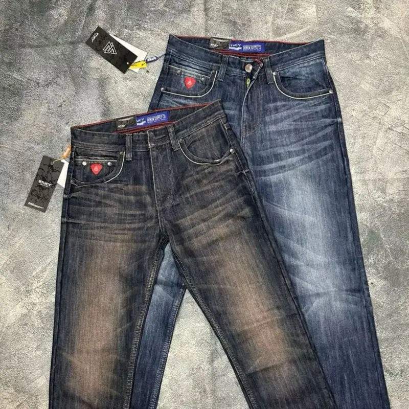 [STUCY DEVOTEE] Celana Jeans Stucy Panjang National Flag Reguler Fit Tidak Melar