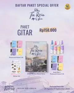 Novel When The Rain Meets Hema By Wulan Nur Amalia - Blackswan