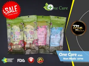 Karakter KF94 Kids Sachet isi 10 Pcs Masker Anak 3D Evo - Big Plaza