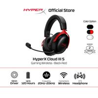 Gambar HyperX Headset Gaming Cloud III S Wireless - Black / Black Red / White Stereo Playback Windows Android iOS Mono Microphone - Black dari HyperX Indonesia Kota Administrasi Jakarta Utara 2 Tokopedia