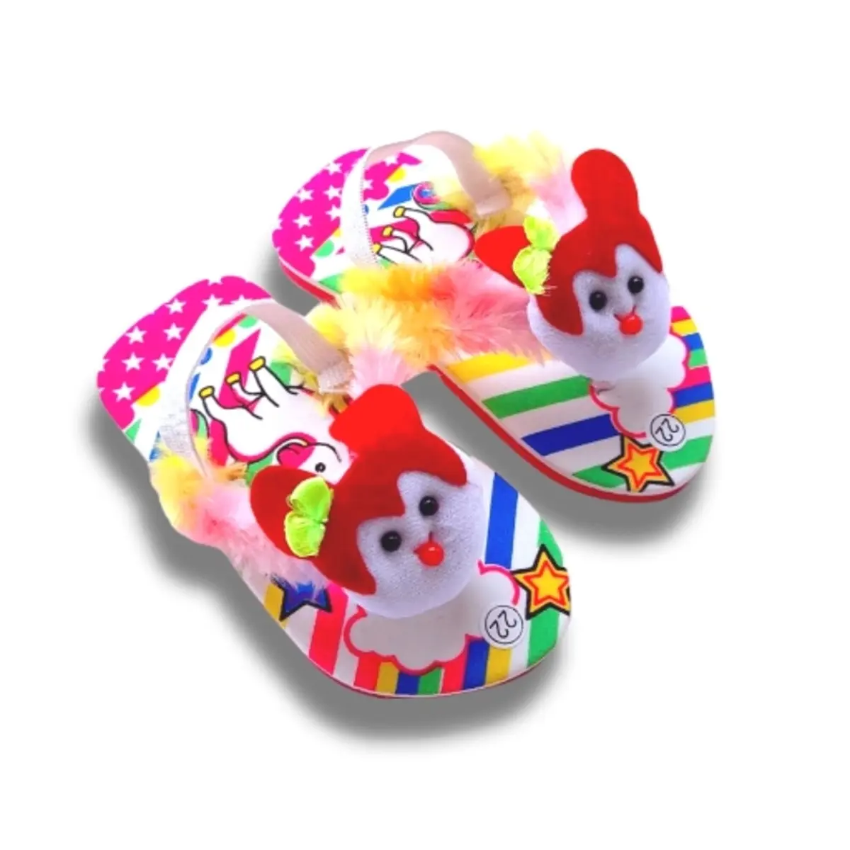 Sandal Bayi Motif Kuda Poni Rainbow Variasi Boneka Micky Fashion Terbaru Lucu