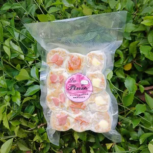 Jumbo Dimsum Ayam Isi 12 Mix Toping Halal Tanpa Saos Asam Manis Atau Chili Oil