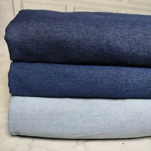 Bahan Jeans wash potongan  non strech full katun 8 oz @3 meteran