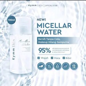 KYMM SKIN Micellar Water | Pembersih Wajah Tanpa Bilas | Centella, Pathenol, Licorice, Hyaluron