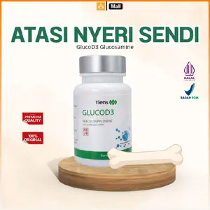 Tiens Glucosamine - Nutrisi Tulang Lutut Sendi - Vitamin Penambah Cairan Sendi - Obat Sendi & Tulang Herbal Original BPOM