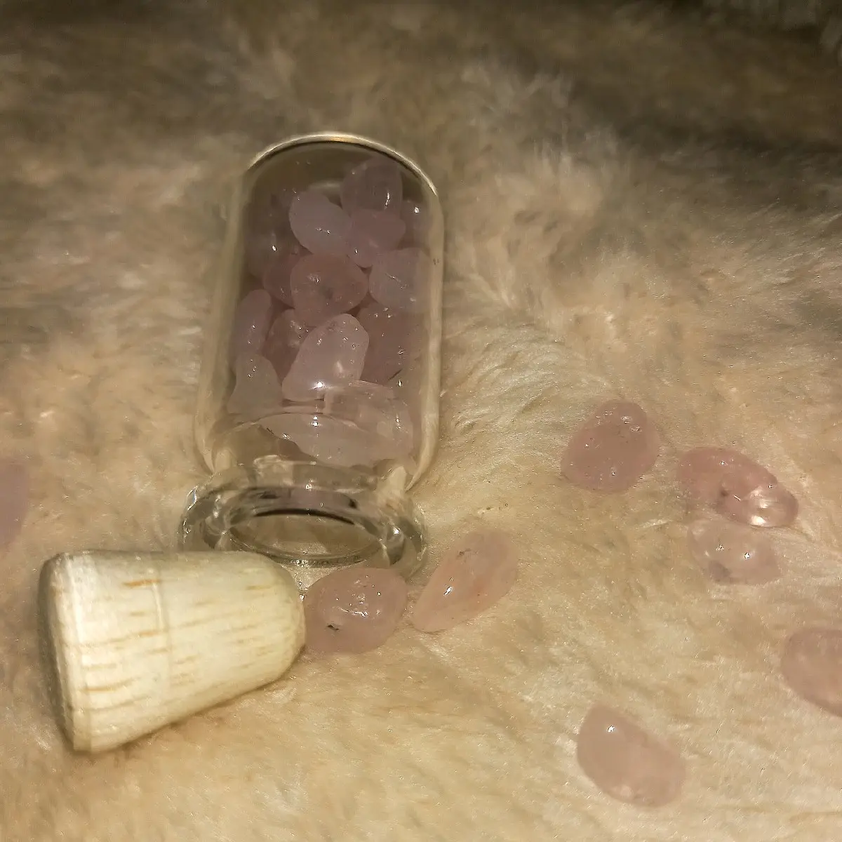 Rose Quartz Batu Aura (Kerikil)