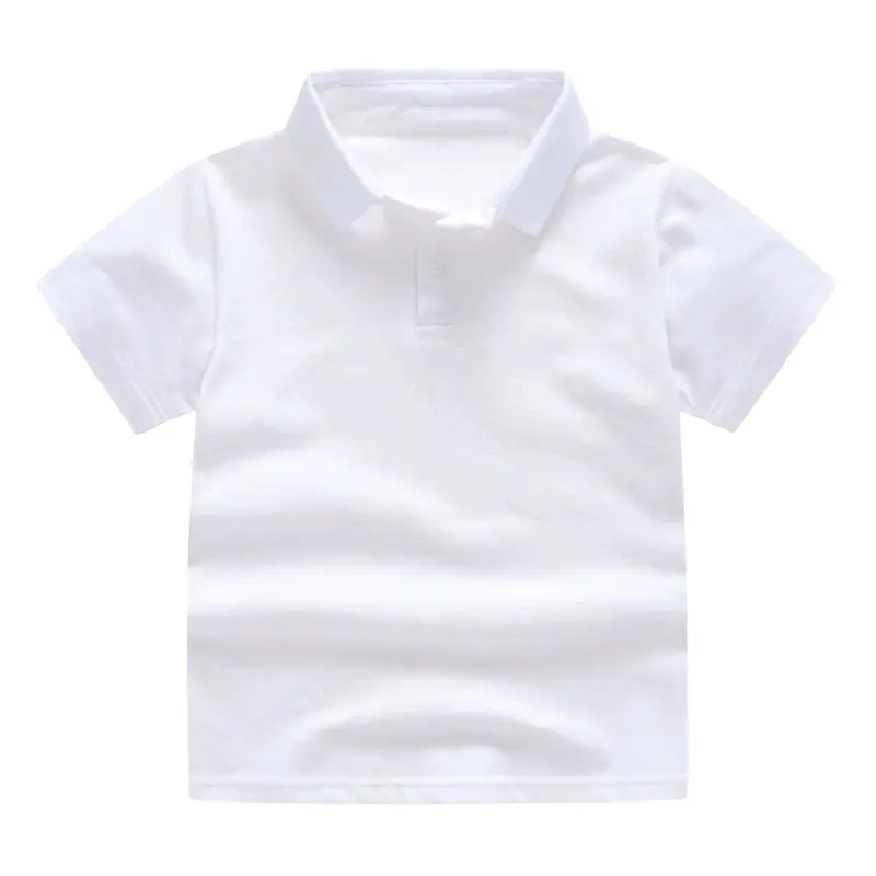 Kaos Kerah Polos Anak - Baju Atasan Anak laki-laki perempuan/Kaos kerah Polo Anak Usia 2-12 Tahun  Fashion Anak-Anak 3