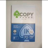 Gambar Kertas IK Copy Paper F4 F4B HVS 70gsm 500 sheets 216x330mm 1 rim Penggaris dari Phoenixindo Online Kota Administrasi Jakarta Barat 4 Tokopedia