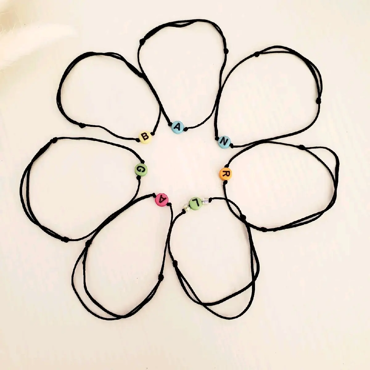 STONE BRACELET | Gelang Tali Simpel | Gelang Inisial