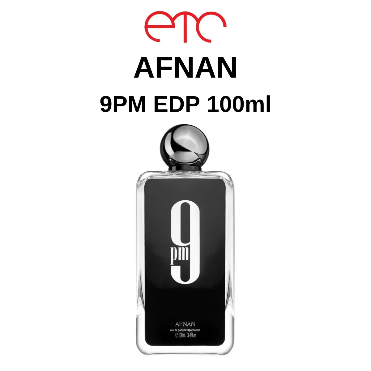 Parfum Pria Afnan 9PM EDP 100ml for Men Wangi Perfume