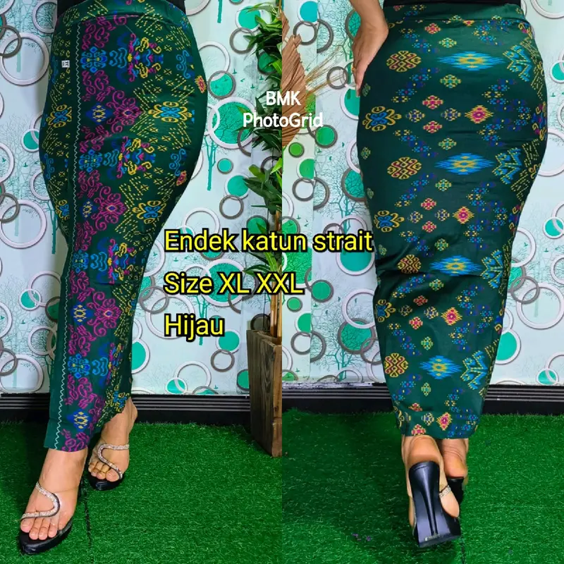 Kamen Jadi Katun Melar Motif Endek Size XL dan XXL 3