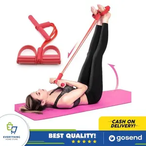 Pilates And Sit-Ups Assistant/Situps Fitness Assistance Home Stirrup Puller/Yoga And Fitness Foot Pedal Puller For Weight Loss Workout EHS