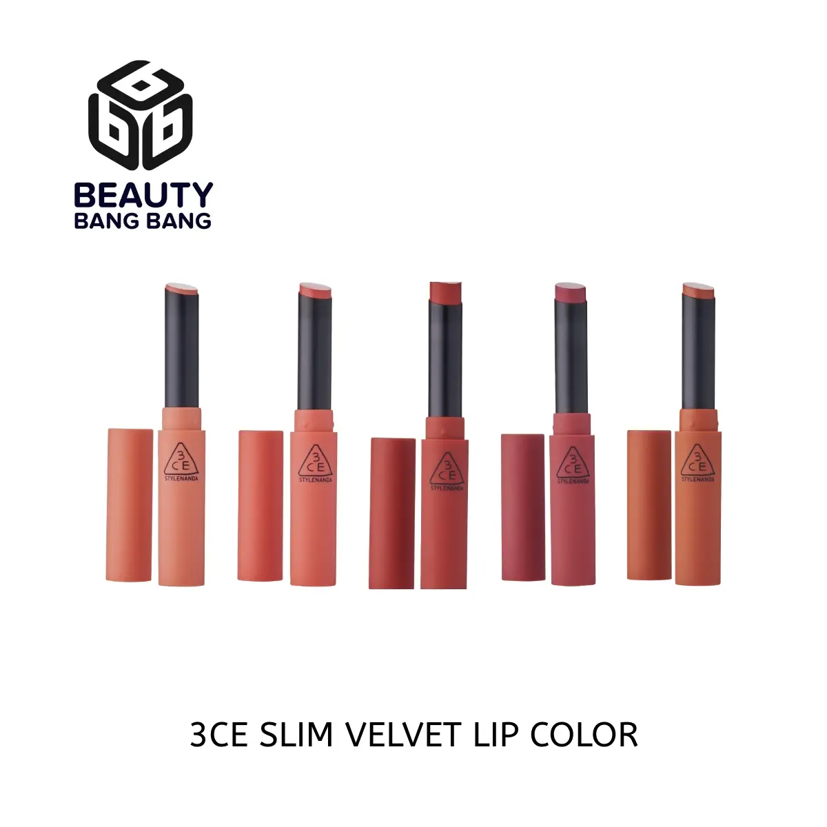 3CE STYLENANDA SLIM VELVET LIP COLOR  - ASSORTED