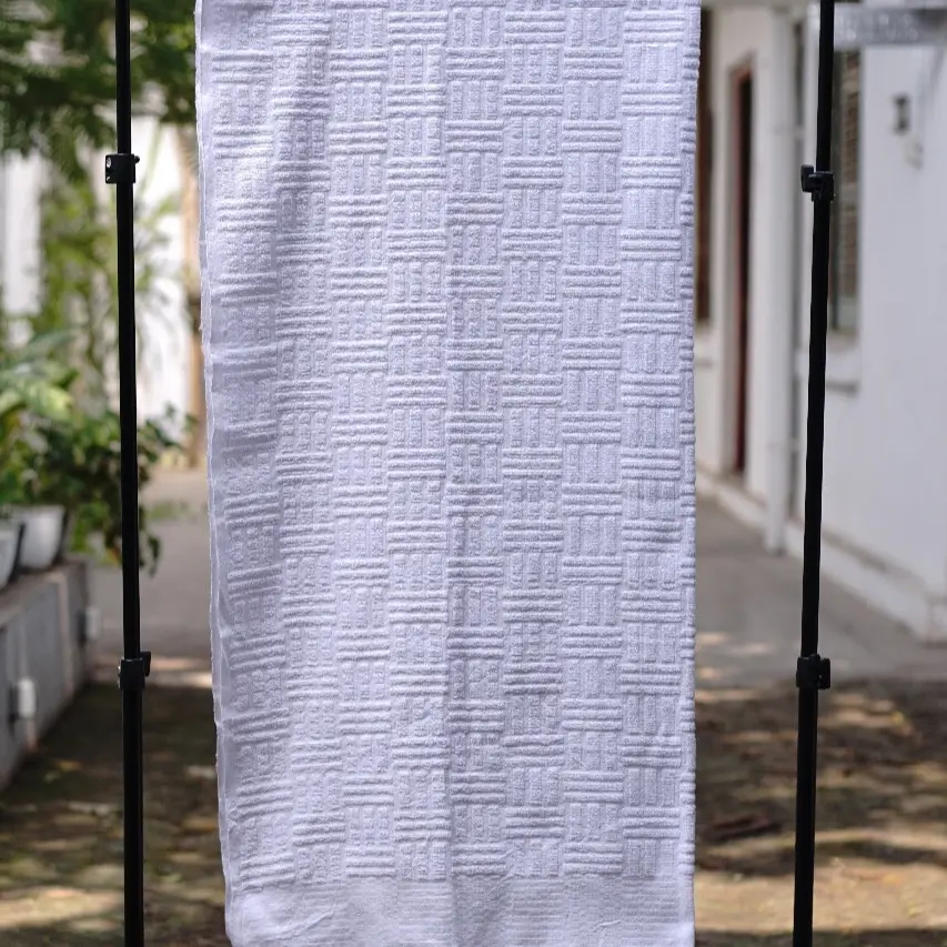 Kain Ihram Premium Cotton TC motif Tikar 230 x 115