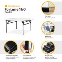 Gambar Meja Lipat Bundar Meja Resto Meja Pesta Meja Banquet - Seahorse FORTUNE Ø160 Multiplek Paded dari Multimo Furniture Kab. Sidoarjo 4 Tokopedia