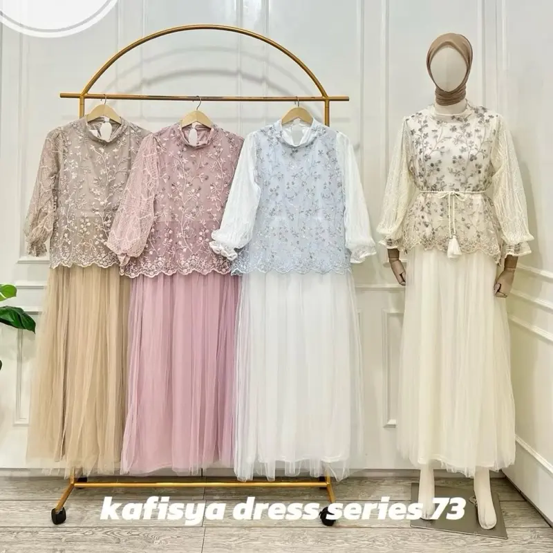Girlbag.id2 / KAFISYA DRESS / ATASAN KONDANGAN / GAMIS BRUKAT / DRESS BRUKAT Girlbag.id2 / KAFISYA DRESS / ATASAN KONDANGAN / GAMIS BRUKAT / DRESS BRUKAT