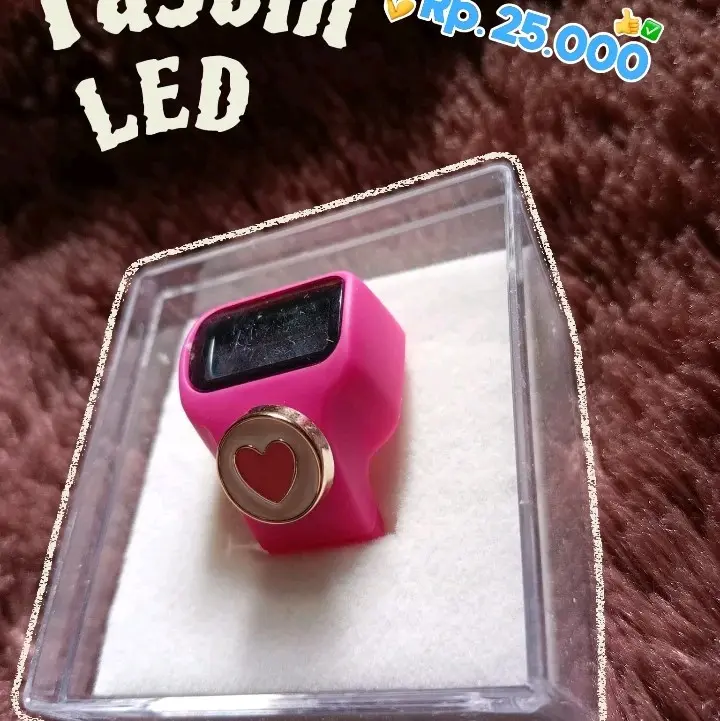 Tasbih Digital LED manik cantik 5