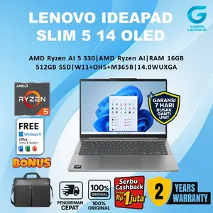 LENOVO IDEAPAD SLIM 5 14 OLED RYZEN AI 5 330 16GB 512GB W11+OHS+M365B
