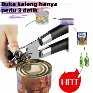 Pisau Kaleng Stainless Steel Pembuka Kaleng Rumah Alat Dapur Pembuka Botol Bir Kitchenware
