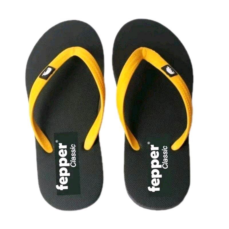 Product Introduction of sandal jepit distro Feilpper terbaru viral Pria Sendal Putih 17