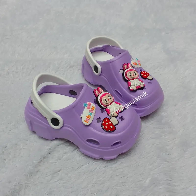 SEPATU Sandal BAIM ANAK LABUBU TINGGI 6 CM 2419 SIZE 24-35 Fashion 5