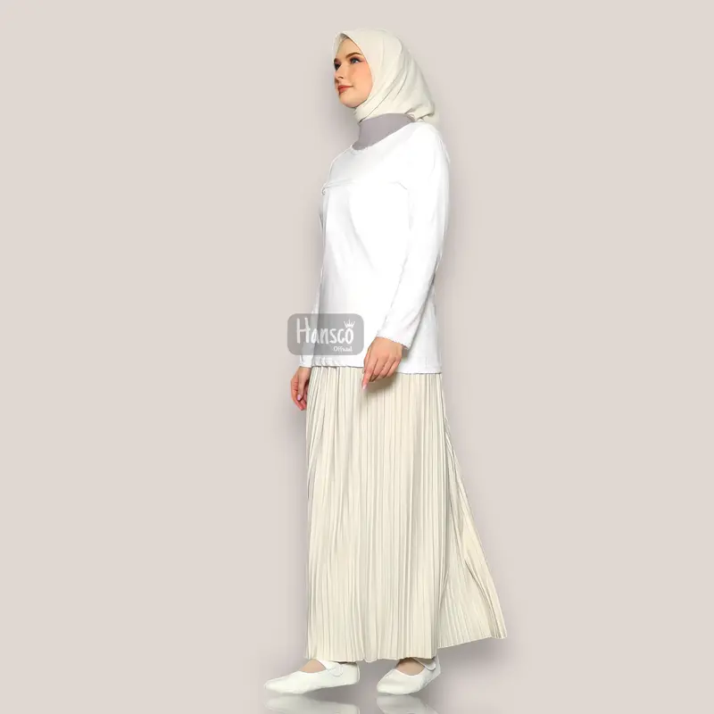 Singlet Umroh Wanita Berkantong Lengan Panjang Dalaman Haji Dan Umroh Wanita Renda 5