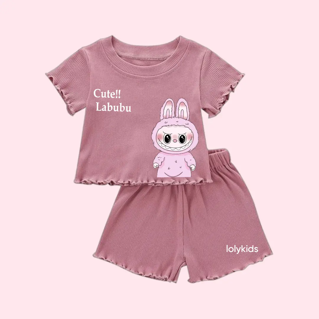 COD SETELAN ANAK KNIT UNISEX / ONESET ANAK KEKINIAN / STELAN ANAK LENGAN PENDEK / ONESET ANAK VIRAL