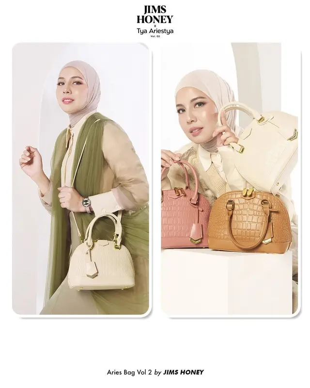JIMS HONEY Tas Wanita ARIES BAG Vol 2 kulit tote Cewek Perempuan slingbag Kulit PU 1