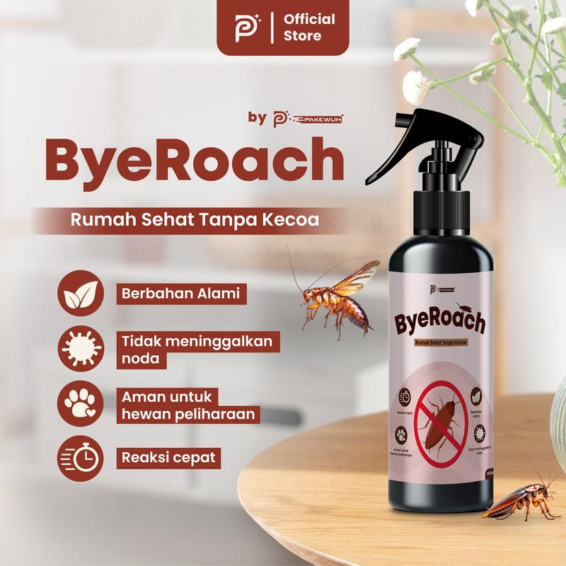 Pakewuh - ByeRoach Pengusir Kecoa 250 ML Cleaning Pembersih Ruangan lipas coro serangga 0